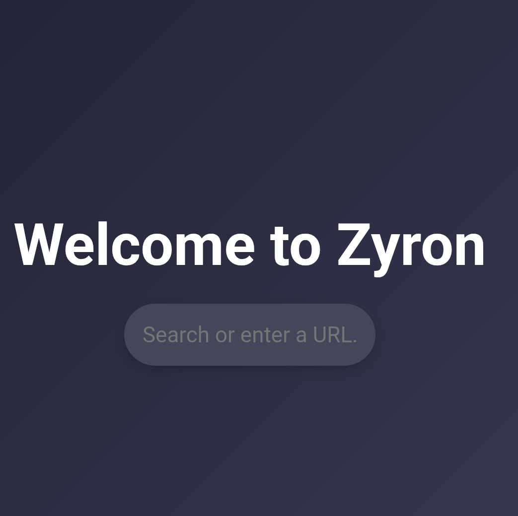 Zyron HomePage